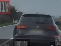 Bahata vožnja: "Audijem" išao skoro 200 km/h kod Pančeva (VIDEO)