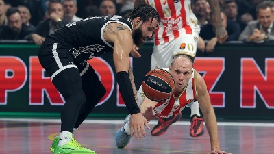 Tabela EL: Partizan zakucan za dno, Zvezda jedva u plej-inu (FOTO)