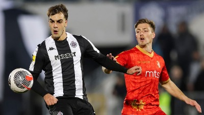 Partizan ponudio Štutgartu 5.000.000 evra za Jovana Miloševića