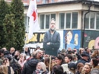 Bivši reprezentativac Srbije se "pojavio“ na protestu u Novom Pazaru (FOTO/VIDEO)