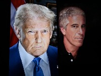 Vraćena skandalozna Trampova fotografija sa Epstajnom: Pokušali da zataškaju? (FOTO)