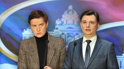 DUET ZA UVREDE Za Brnabić su opozicionari "drukare" - za Jovanova "ustaše"