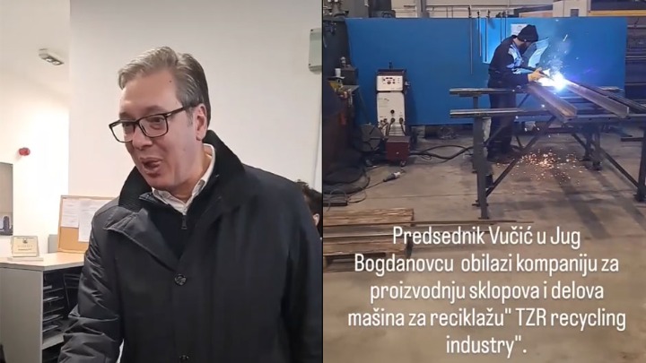 Otkaz posle Vučićeve posete: Radnik fabrike kritikovao uslove rada pa ostao bez posla (VIDEO)