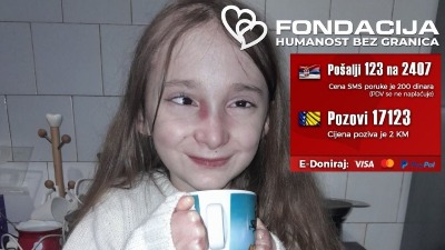 Pomozimo Anđeli slanjem 123 na 2407