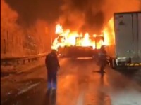 U sudaru učestvovalo 50 vozila: Teška saobraćajna nesreća u Japanu (VIDEO)