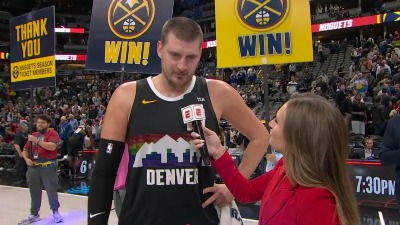 "Koliko ti znači ova pobeda na Božić?": Pogledajte Jokićevu reakciju (VIDEO)