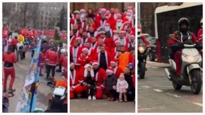 Dedamrazijada u glavnom gradu: Bajkeri u humanoj misiji (VIDEO)