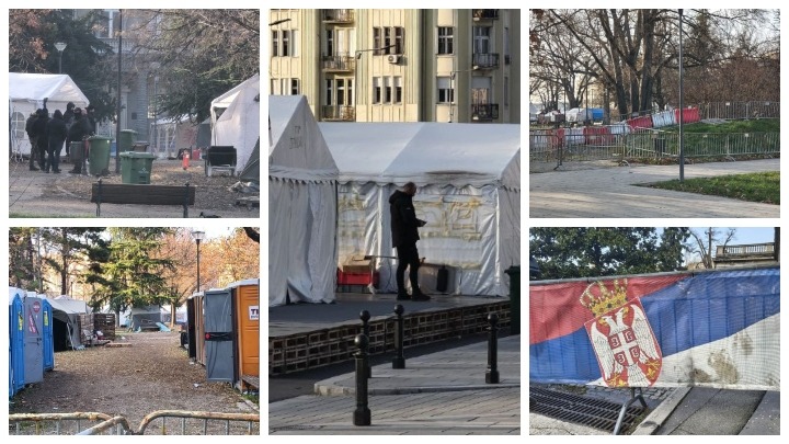 Predsednik za sutra najavio uklanjanje šatora: Pogledajte na šta SADA liči Pionirski park (FOTO, VIDEO)