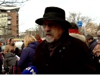 Glumac Caci Mihailović podržao studente: Ako ne znate o čemu se radi u zemlji - pitajte unuke studente i srednjoškolce