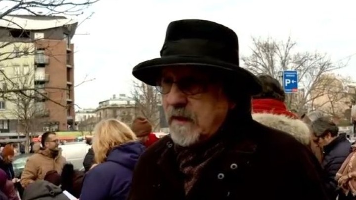 Glumac Caci Mihailović podržao studente: Ako ne znate o čemu se radi u zemlji - pitajte unuke studente i srednjoškolce