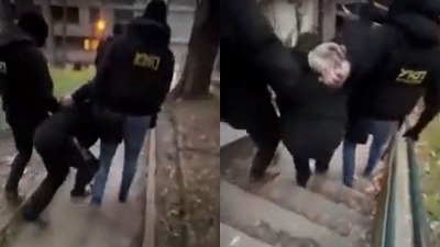 MUP objavio novi snimak hapšenja čoveka koji je izbo baku (VIDEO)