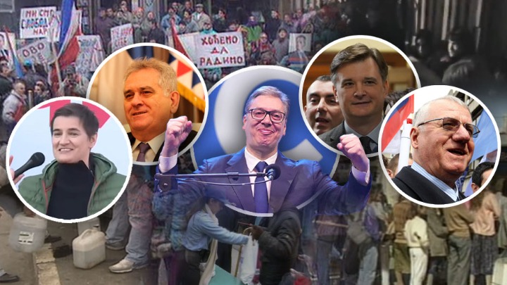 GLEDATE DRUGO POLUVREME DEVEDESETIH Šešelj je još u igri a i Toma Nikolić - ističe se Ana Brnabić