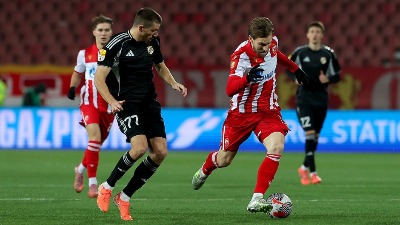 Zvezda na liderskom mestu: Čukarički nadigran