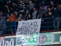 Cela Arena izviždala igrače Partizana (VIDEO)