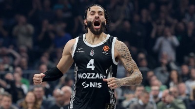 Niko kao Vašington: Bek Partizana ispisao istoriju ABA lige (FOTO/VIDEO)