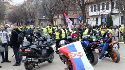 Bajkerima u Nišu stižu kazne za vožnju na protestu 1. marta