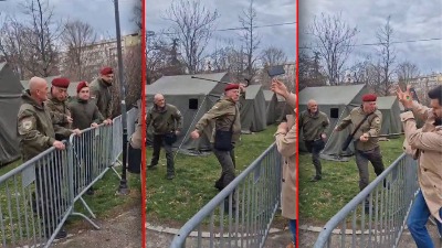 Veteran JSO "obrazložio" zašto je udario štapom građanina (VIDEO)