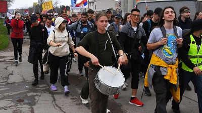 Studenti u blokadi otkrili kada počinje protest ispred Skupštine (FOTO)