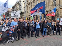 "Sledeće stajalište - ŠTRAJK": Protest radnika GSP (VIDEO, FOTO)