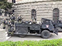 Žandarm: Više "zvučnih topova" bilo raspoređeno u subotu na protestu