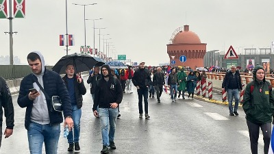 Most Gazela zatvoren za saobraćaj u oba smera