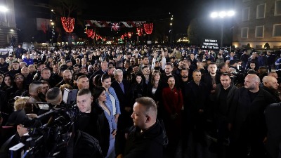 Albanci protestovali zbog Tiktoka (FOTO)