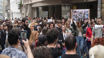 Protest ispred Ministarstva poljoprivrede (FOTO)