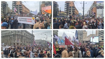 "Mi smo živi zid": Studenti najavili skup ispred Generalštaba (FOTO)