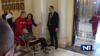 Trenutak kada je Hitna pomoć odvela Jasminu Obradović (VIDEO)