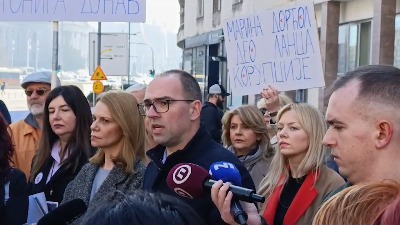 Šindić: Da se razjasni šta je izgorelo u požaru u zgradi Gradske uprave (VIDEO)