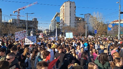 "SVI U ZBOROVE": Studenti u blokadi uputili pismo NARODU SRBIJE (FOTO)