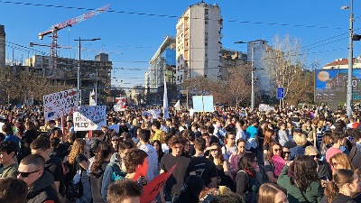 Studenti danas u protestnoj šetnji krugom dvojke u Beogradu