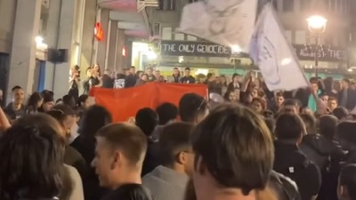 Studente RAF-a izbacuju sa fakulteta: Na protestu se orilo "Dajte ključeve!" (FOTO)