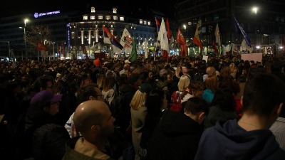 POZNATO koliko je juče bilo ljudi na protestu (FOTO)