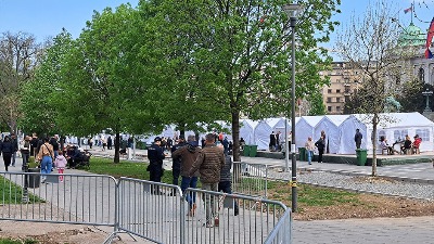 Detalji protesta protiv "Ćacilenda" i okupacije Pionirskog parka (FOTO)