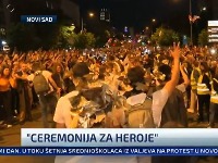 "Ceremonija za heroje": U Novom Sadu svečano dočekani studenti biciklisti (FOTO, VIDEO)