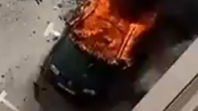 Ruski vojni zvaničnik UBIJEN kod Moskve: Golf DIGNUT U VAZDUH (VIDEO)