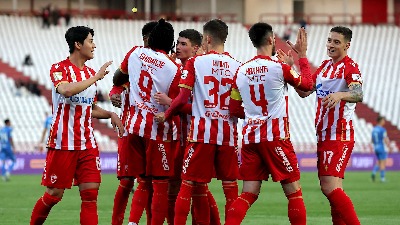 Goleada na Marakani: Zvezda deklasirala OFK