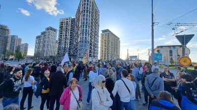 "Nema mosta, sad je dosta": Održan zbor kod Starog savskog mosta (FOTO/VIDEO)