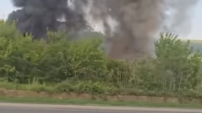 Snimci s mesta požara: Izgoreli vagoni u Košutnjaku (VIDEO)