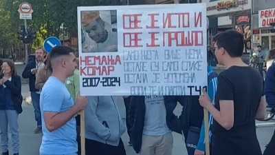 Blokirano 30 raskrsnica u NS: Protest zbog produženog pritvora aktivistima (VIDEO)