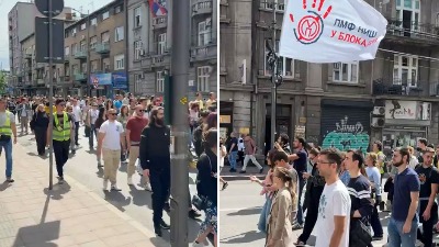 Niški studenti proglasili blokadu Rektorata do ispunjenja zahteva (VIDEO)
