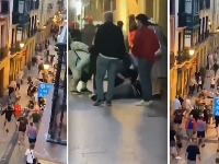 Žestoka tuča Engleza pre finala Lige Evrope (VIDEO)