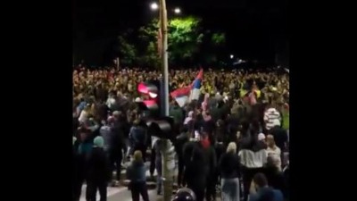 Veliki protest u Kuli, policija pod punom opremom (FOTO, VIDEO)