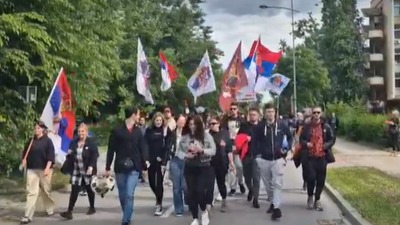Protest podrške srpskim maturantima i narodu na Kosovu u NS: Skup obezbeđuju bajkeri