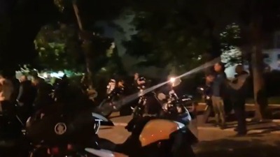 Bajkeri iz Beograda stigli u NS: Ostajemo do daljnjeg! (VIDEO)