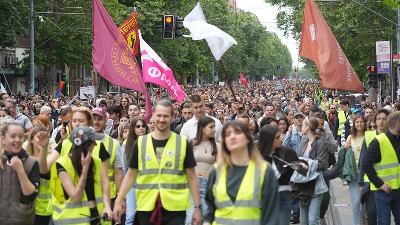 Studenti u blokadi dele MISTERIOZNU PORUKU (FOTO)