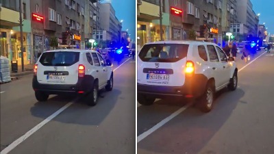 Vozilo Gradske uprave Prokuplje bilo na Vučićevom mitingu u Nišu? (VIDEO)