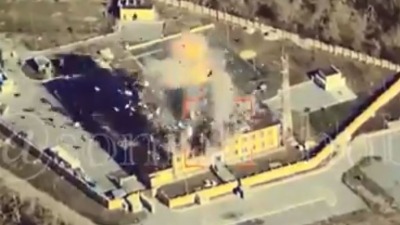 Žestok udar ukrajinske avijacije: Uništena baza ruske FSB (VIDEO)