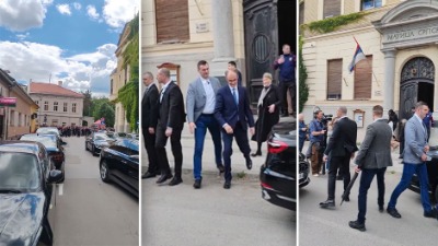 Macuta iz NS ispratili povici besnih građana dok je trčao ka skupocenom vozilu (VIDEO)